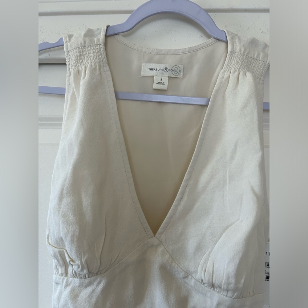 Treasure & Bond Peplum Top Size S - Picture 4 of 5